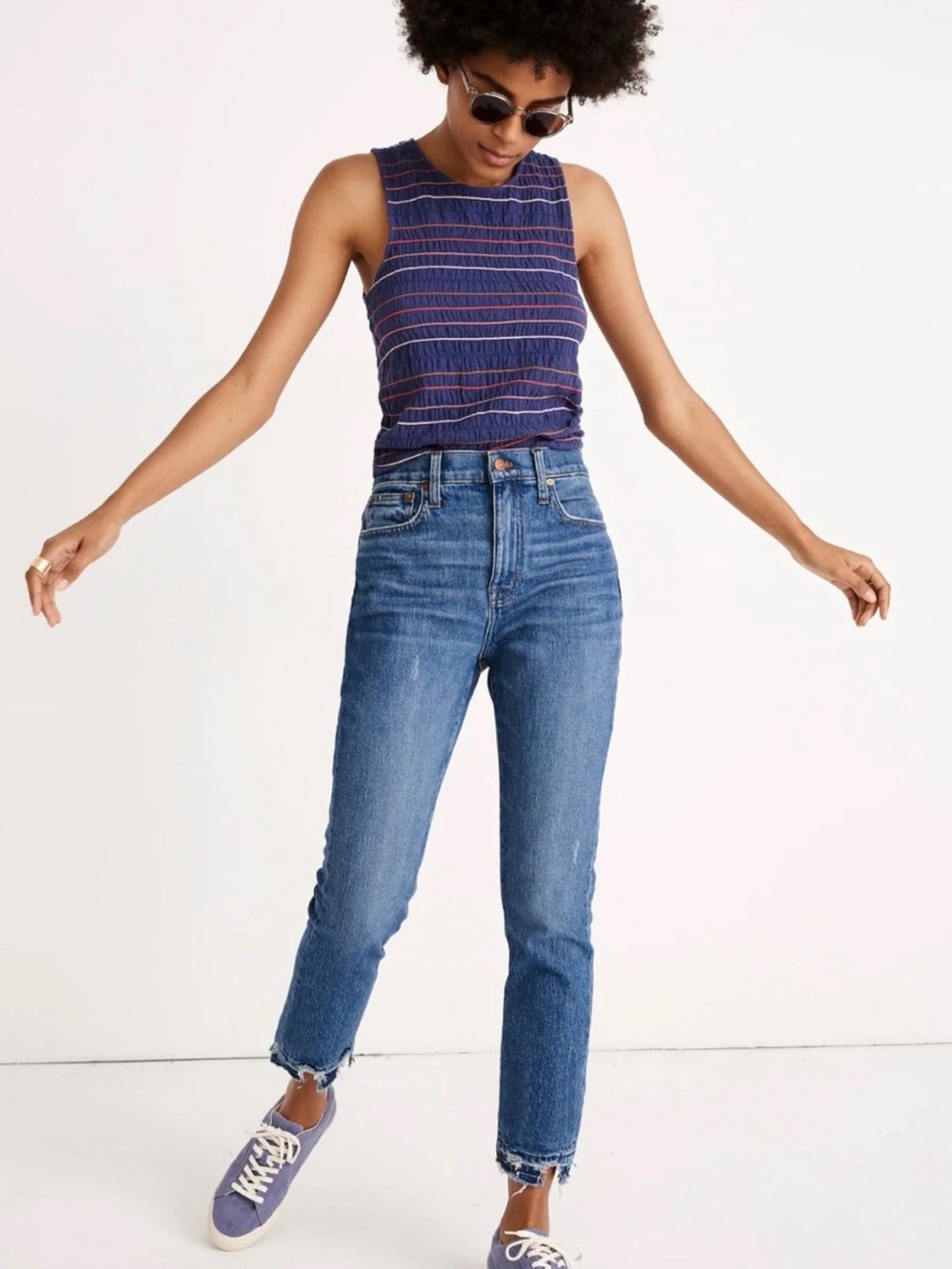 Madewell High Rise Slim Boyjean Sz 26